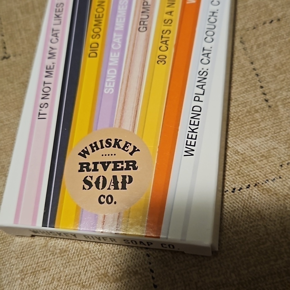 Whiskey River Soap Co Cat People Pencils Set of 8 NWT - Picture 4 of 6